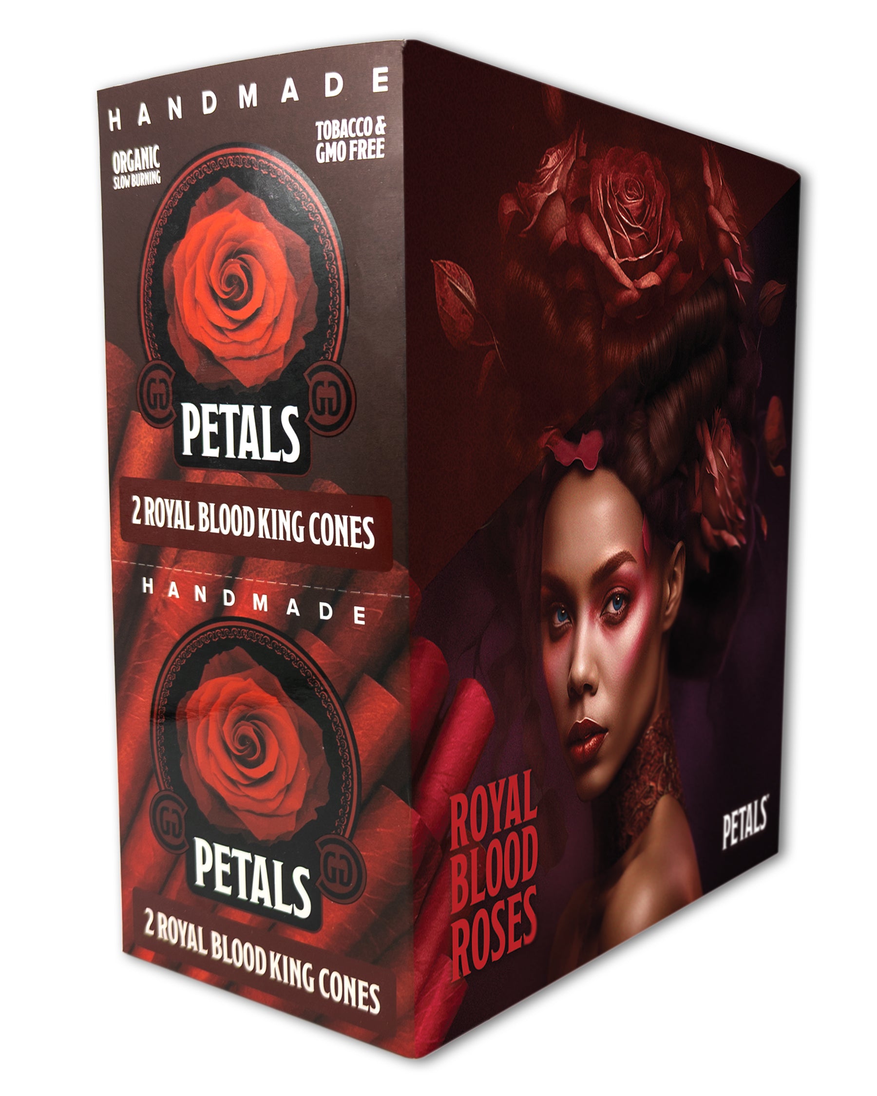 Royal Blood Rose Petal King Cones (12-Pack) Carton